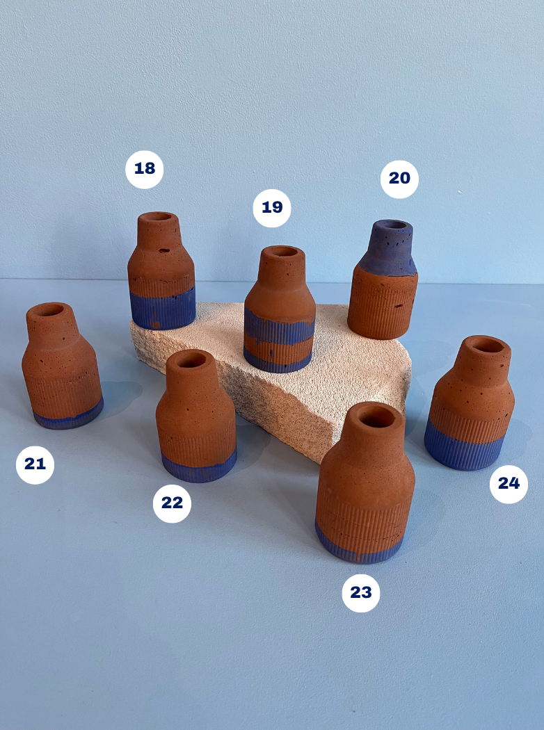 Bougeoir/petit vase (E)