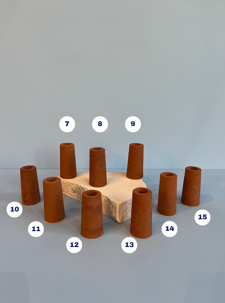 Bougeoir/petit vase (F)